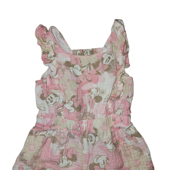 Disney Minnie Mouse toddler romper jumpsuit SZ 4T - Picture 3 of 5